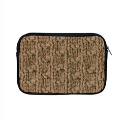 Knitted Wool Brown Apple Macbook Pro 15  Zipper Case by snowwhitegirl