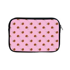 Peach Rose Pink Apple Ipad Mini Zipper Cases by snowwhitegirl