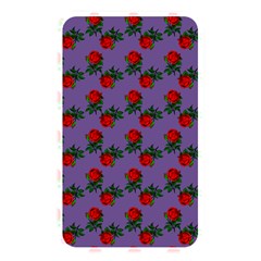 Red Roses Purple Vintage Memory Card Reader (rectangular) by snowwhitegirl