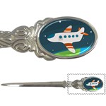 Plane Aircraft Flight Letter Opener Front