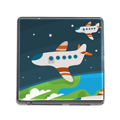 Plane Aircraft Flight Memory Card Reader (square 5 Slot) by Simbadda