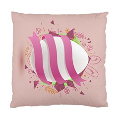 Easter Egg Colorful Spring Color Standard Cushion Case (two Sides) by Simbadda