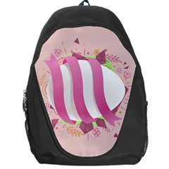 Easter Egg Colorful Spring Color Backpack Bag by Simbadda