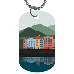 Traveling Travel Tourism Vacation Dog Tag (one Side) by Simbadda