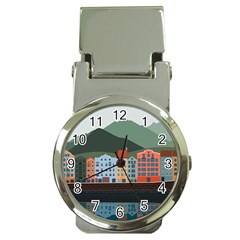 Traveling Travel Tourism Vacation Money Clip Watches by Simbadda