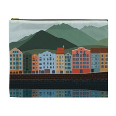 Traveling Travel Tourism Vacation Cosmetic Bag (xl) by Simbadda