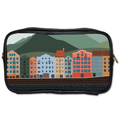 Traveling Travel Tourism Vacation Toiletries Bag (two Sides) by Simbadda