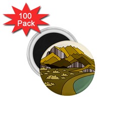 Travel Destination Landscape Nature 1 75  Magnets (100 Pack)  by Simbadda