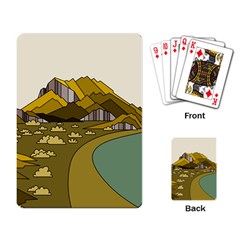 Travel Destination Landscape Nature Playing Cards Single Design (rectangle) by Simbadda