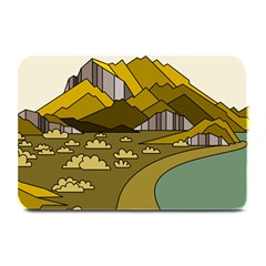 Travel Destination Landscape Nature Plate Mats by Simbadda