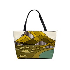 Travel Destination Landscape Nature Classic Shoulder Handbag by Simbadda