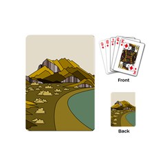 Travel Destination Landscape Nature Playing Cards Single Design (mini) by Simbadda