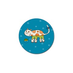 Paint Kitten Cats Cat Cute Paw Golf Ball Marker (10 Pack) by Simbadda