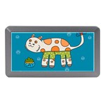 Paint Kitten Cats Cat Cute Paw Memory Card Reader (Mini) Front