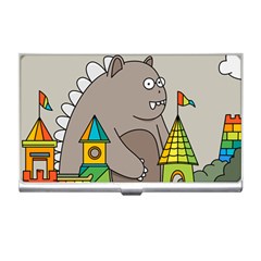 Kids Drawing Children Artwork Art Business Card Holder by Simbadda