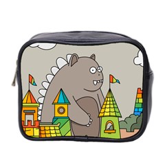 Kids Drawing Children Artwork Art Mini Toiletries Bag (two Sides) by Simbadda