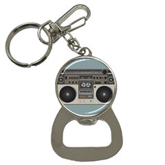 Radio Cassette Speaker Sound Audio Bottle Opener Key Chain by Simbadda