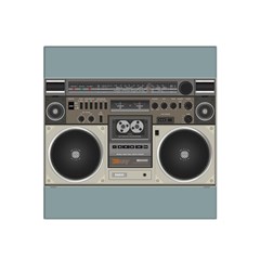 Radio Cassette Speaker Sound Audio Satin Bandana Scarf by Simbadda