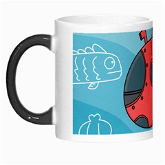 Dive Scuba Ocean Sea Water Fish Morph Mugs by Simbadda