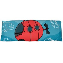 Dive Scuba Ocean Sea Water Fish Body Pillow Case (dakimakura) by Simbadda