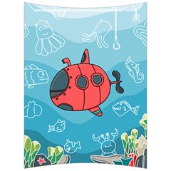 Dive Scuba Ocean Sea Water Fish Back Support Cushion by Simbadda