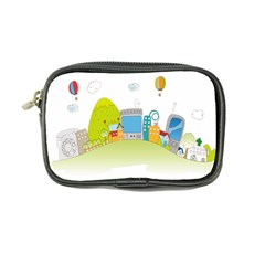 City Village Digital Home Town Coin Purse by Simbadda