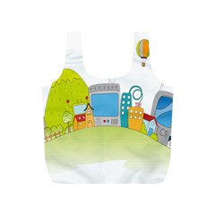 City Village Digital Home Town Full Print Recycle Bag (s) by Simbadda