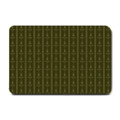 Vintage Wallpaper Vintage Wallpaper Small Doormat  by Simbadda