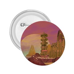 Planet Rocks City Base Fiction 2 25  Buttons by Simbadda