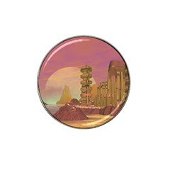 Planet Rocks City Base Fiction Hat Clip Ball Marker (4 Pack) by Simbadda