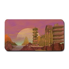 Planet Rocks City Base Fiction Medium Bar Mats by Simbadda