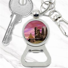 Planet Rocks City Base Fiction Bottle Opener Key Chain by Simbadda