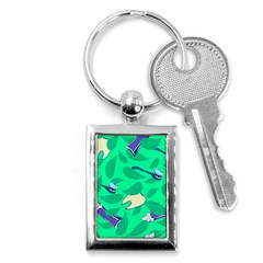 Pattern Seamless Background Desktop Key Chain (rectangle) by Simbadda