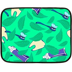 Pattern Seamless Background Desktop Fleece Blanket (mini) by Simbadda