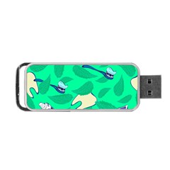 Pattern Seamless Background Desktop Portable Usb Flash (two Sides) by Simbadda