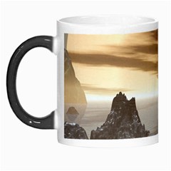 Planet Moon Rocks City Fiction Morph Mugs by Simbadda