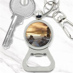 Planet Moon Rocks City Fiction Bottle Opener Key Chain by Simbadda