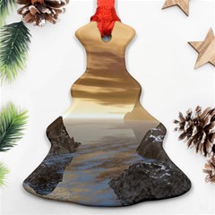 Planet Moon Rocks City Fiction Ornament (christmas Tree)  by Simbadda