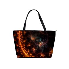 Fractal Pattern Background Space Classic Shoulder Handbag by Simbadda