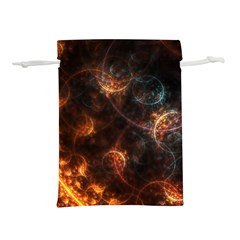 Fractal Pattern Background Space Lightweight Drawstring Pouch (s)