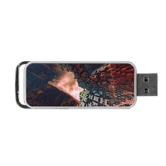 The Background Model Creative Portable Usb Flash (one Side) by Simbadda