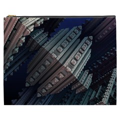 Fractals 3d Graphics Shapes Cosmetic Bag (xxxl) by Simbadda