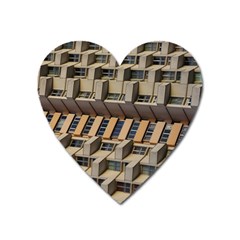 Architecture Geometry Heart Magnet by Simbadda