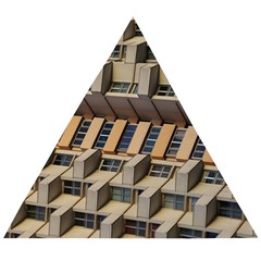 Architecture Geometry Wooden Puzzle Triangle