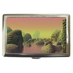 Planet Water Sea Landscape Space Cigarette Money Case by Simbadda