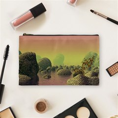 Planet Water Sea Landscape Space Cosmetic Bag (medium) by Simbadda