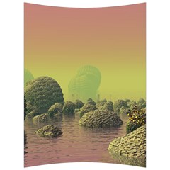 Planet Water Sea Landscape Space Back Support Cushion by Simbadda