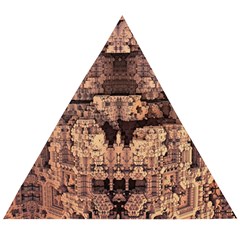 Fractals Abstraction Tla Designs Wooden Puzzle Triangle