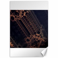 Fractals Abstraction Tla Designs Canvas 12  X 18  by Simbadda