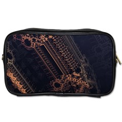 Fractals Abstraction Tla Designs Toiletries Bag (one Side) by Simbadda